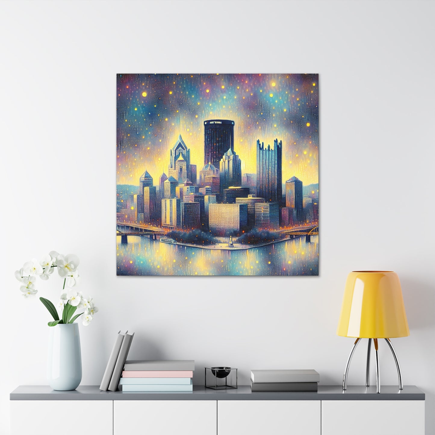 Steel City Splendor - Canvas