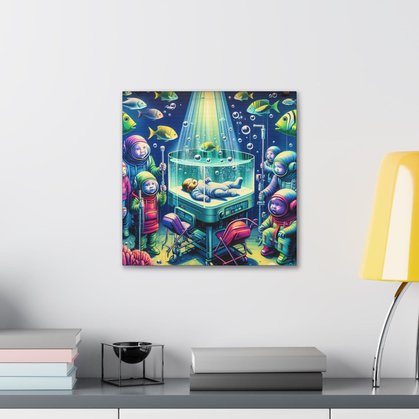 Enchanting Marine Masterpiece. - Canvas