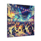 Vibrant Street Serenade - Canvas