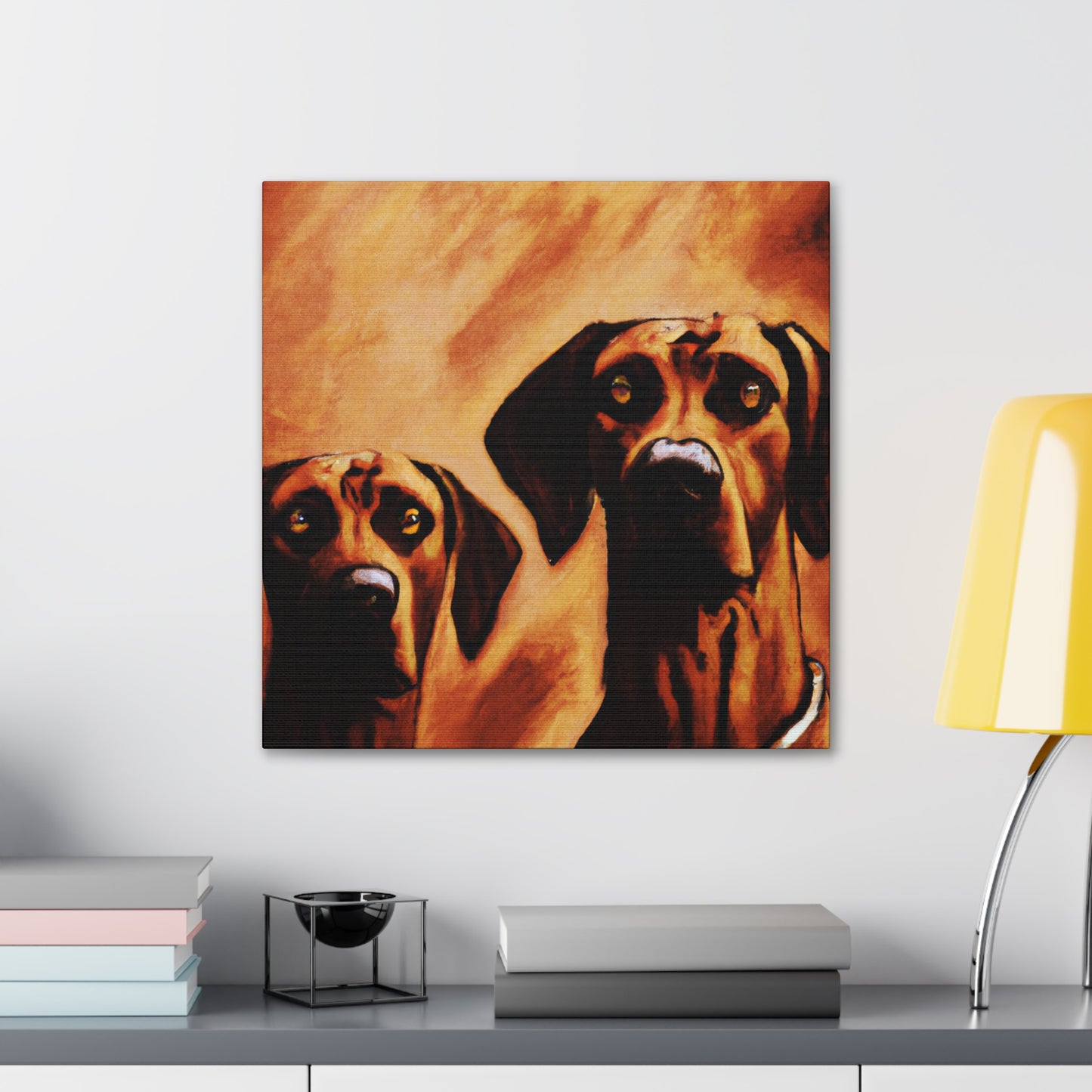 "Ridgeback in Reflections" - Canvas