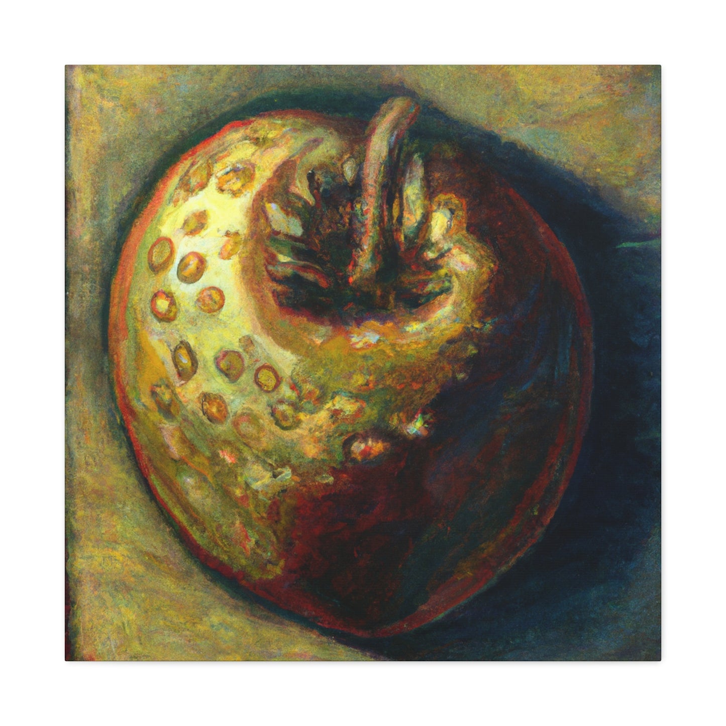 Still Life With Apple - Canvas