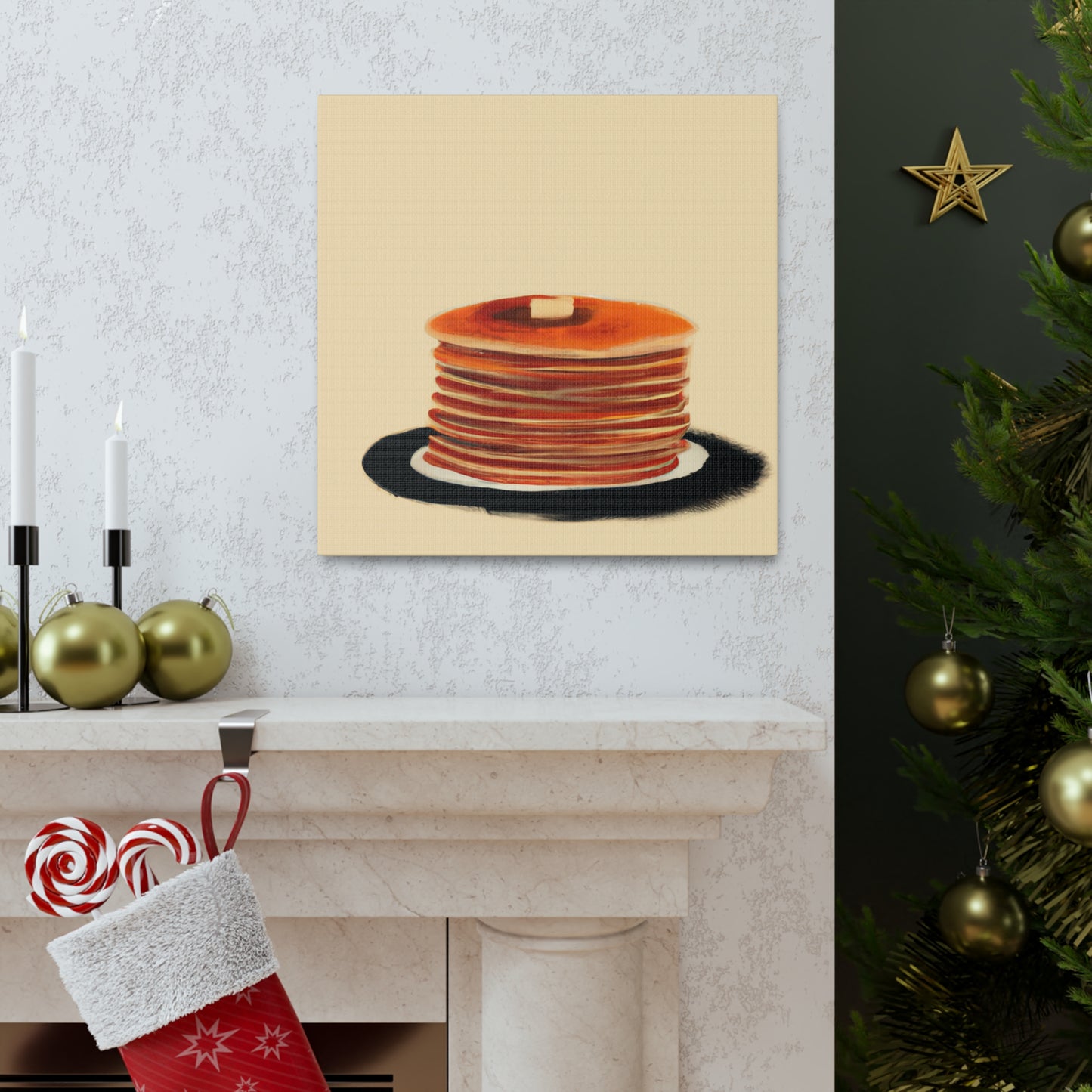 "Pancakes in Minimalism" - Canvas