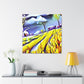 Crop Fields Ablaze - Canvas