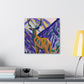 Fawn in Fauvist Hues - Canvas