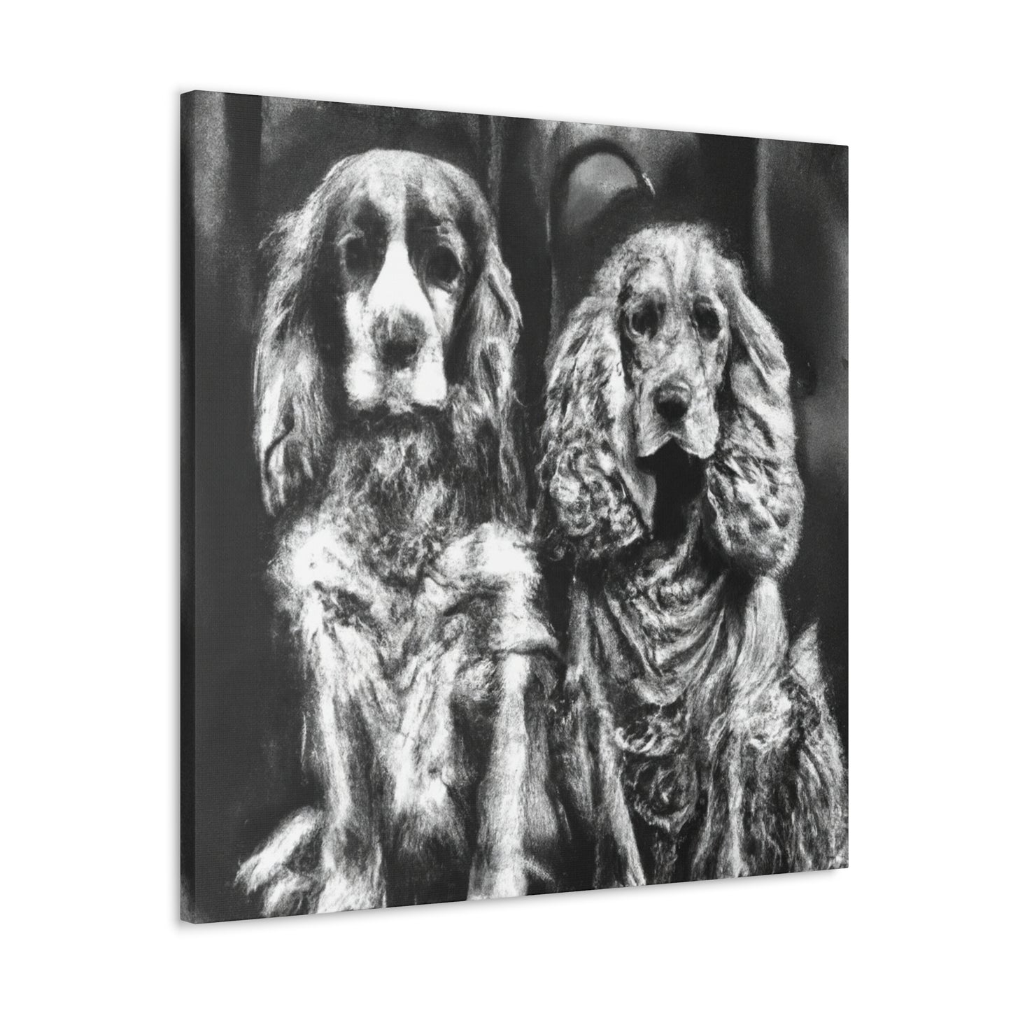 Spaniel in Splendor - Canvas