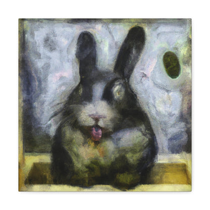 "Rabbit in a Dreamscape" - Canvas