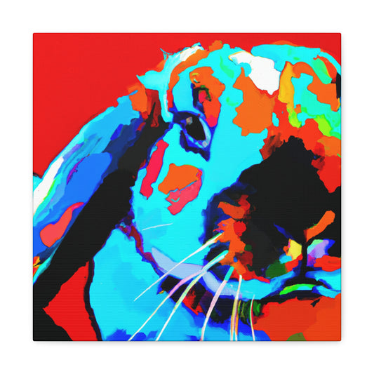 Rabbit in Pop Art - Canvas