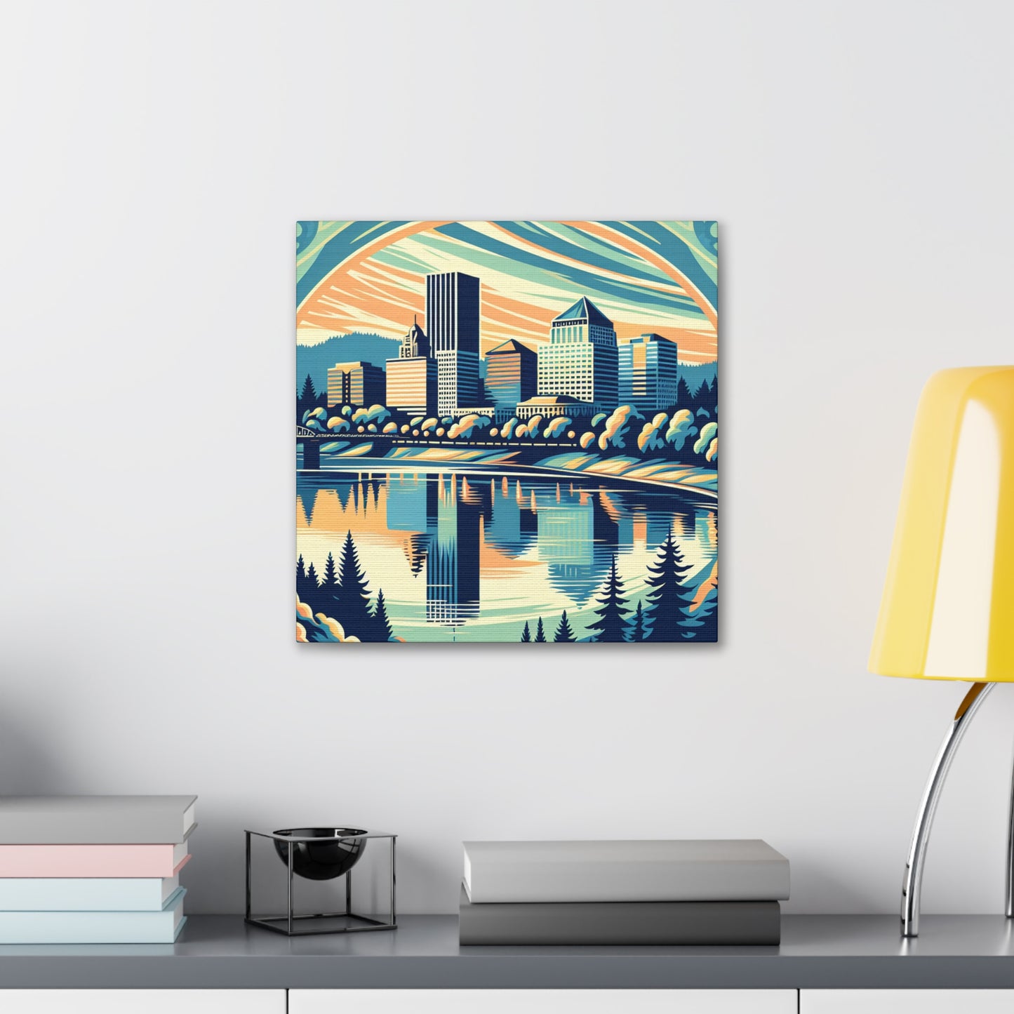 "Enchanting Grace of Portland" - Canvas