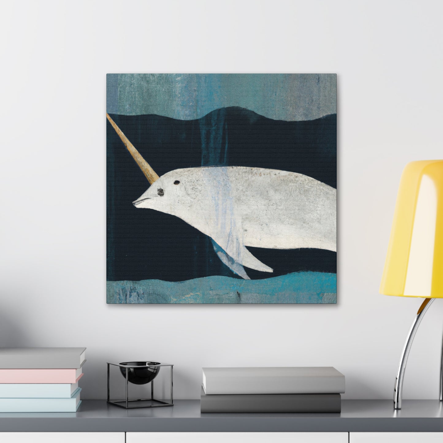 Narwhal's Mystic Dance - Canvas