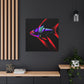 "Neon Tetra Singing Songs" - Canvas