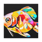 "Killifish Art Deco Dream" - Canvas