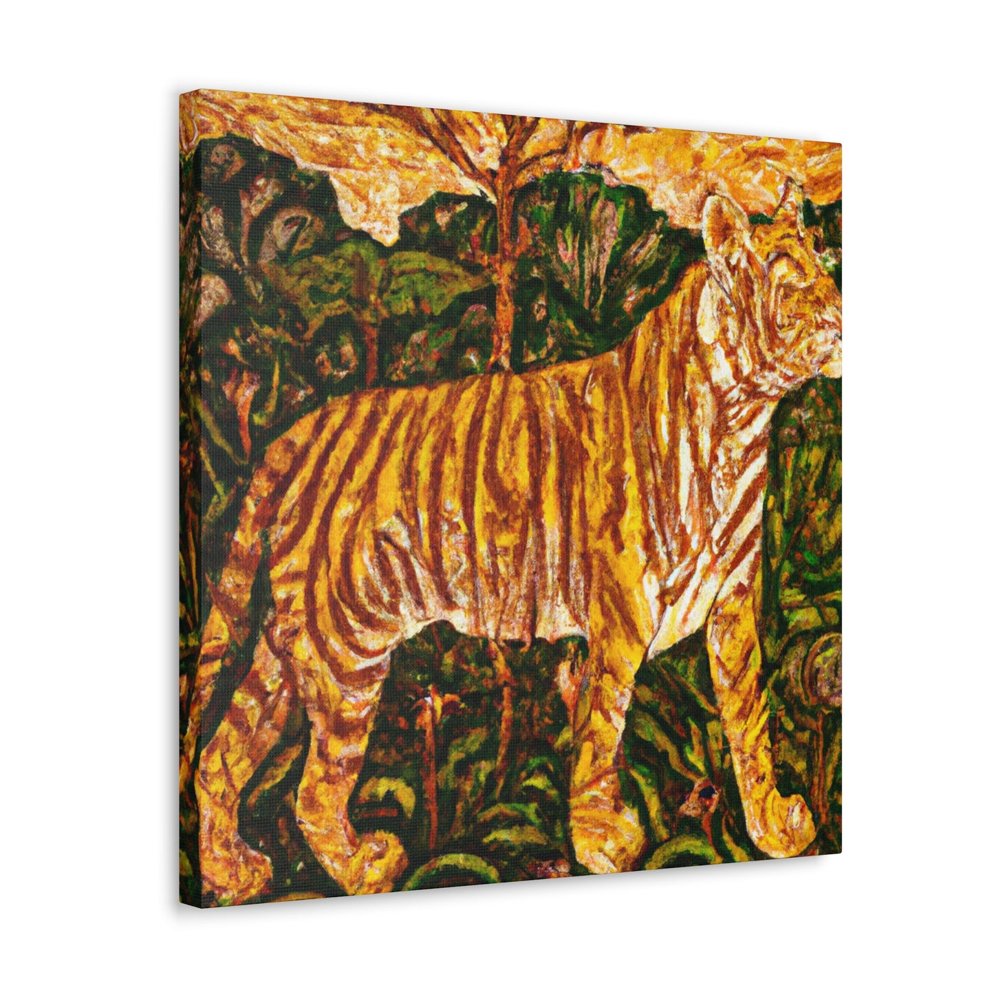 "Tiger in Splendid Opulence" - Canvas