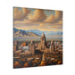 "Enchanting Desertscape Serenity" - Canvas