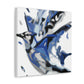 Blue Jay Abstraction - Canvas