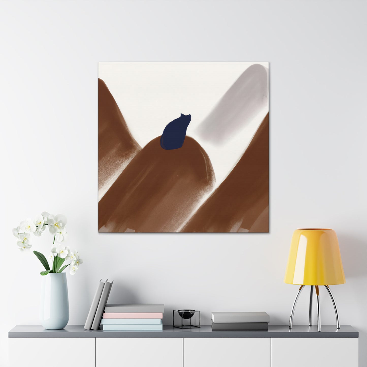 Marmot in Abstraction - Canvas