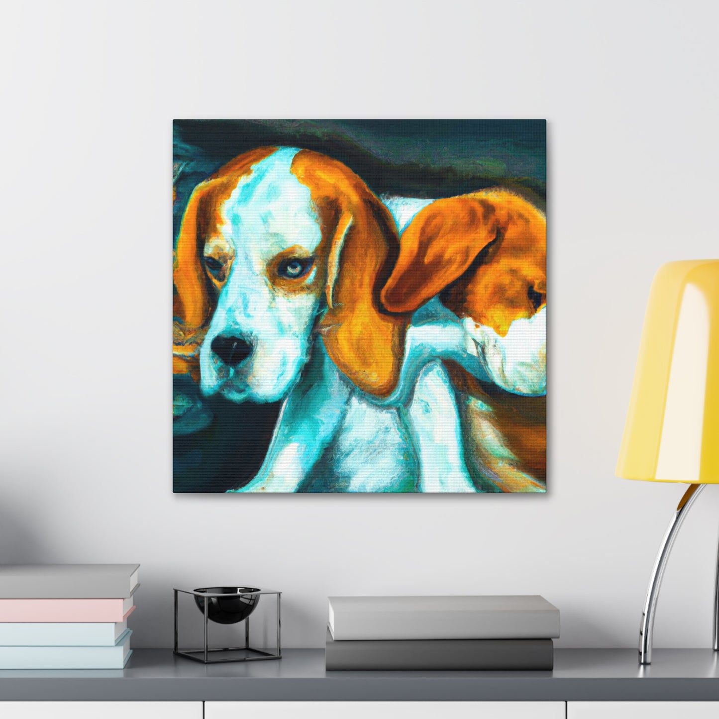 Beagle in Surrealism - Canvas