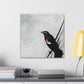 "Red Winged Blackbird Calls" - Canvas