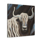 Yaks in Abstract Chaos - Canvas