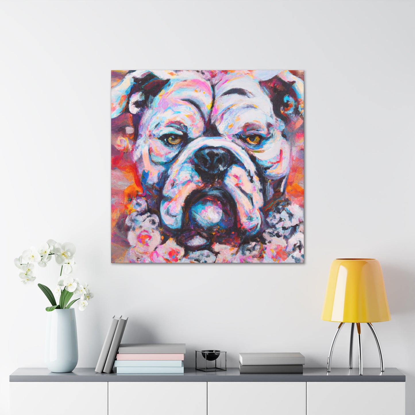 "American Bulldog Glory" - Canvas