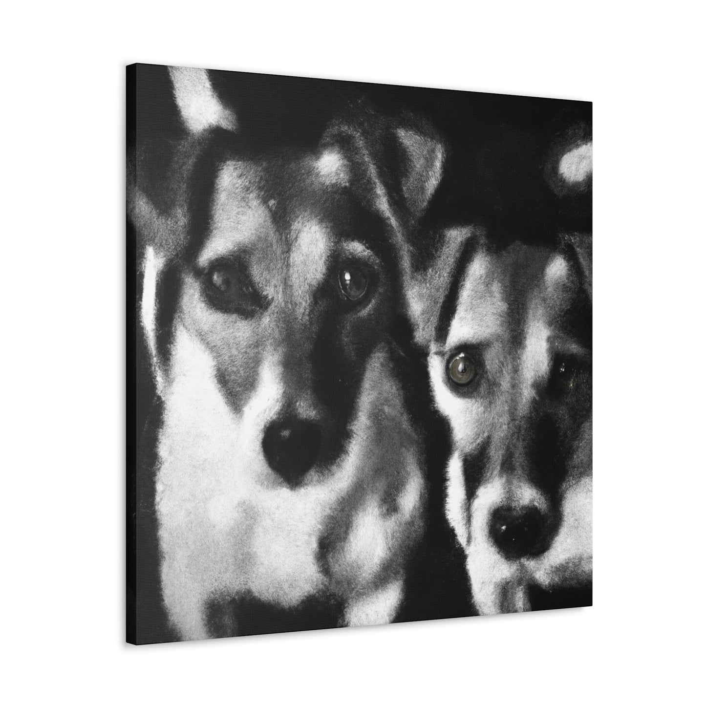 "Jack Russell Impressionism" - Canvas