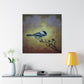 "Chickadee in Rococo" - Canvas