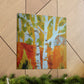 Birch Tree Reflection III - Canvas