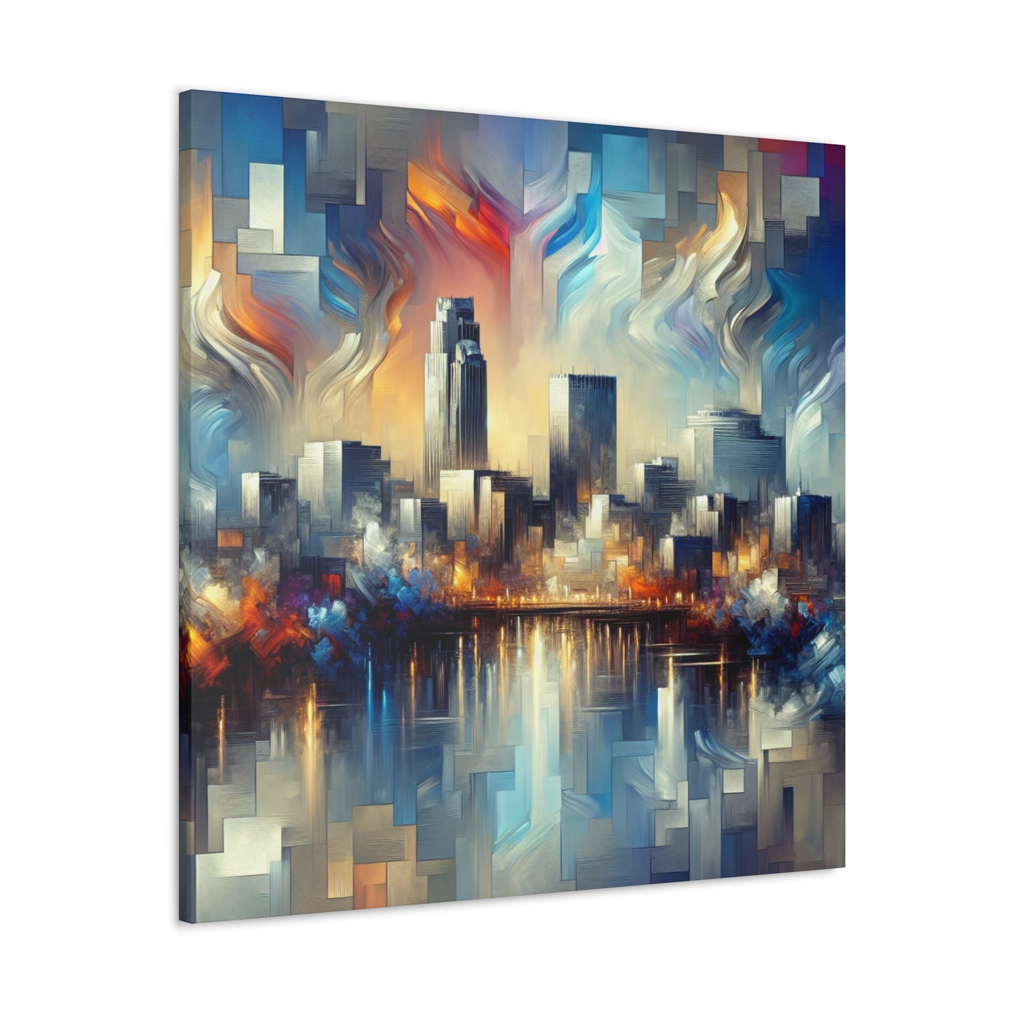 Vibrant Heartland Dreams - Canvas