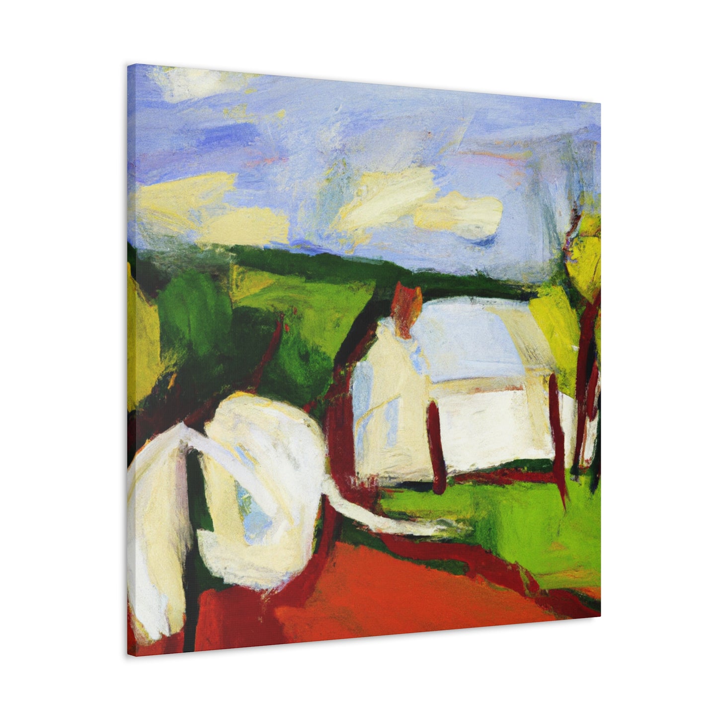 Farm Life in Focus - Canvas