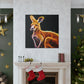 Kangaroo in Starlight - Canvas