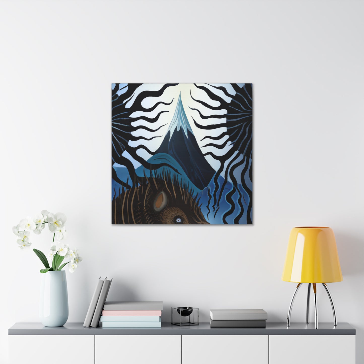 "Porcupine in Reflection" - Canvas