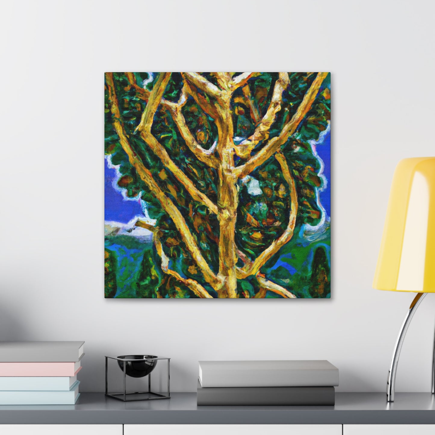 "Elm Tree in Dreamscape" - Canvas