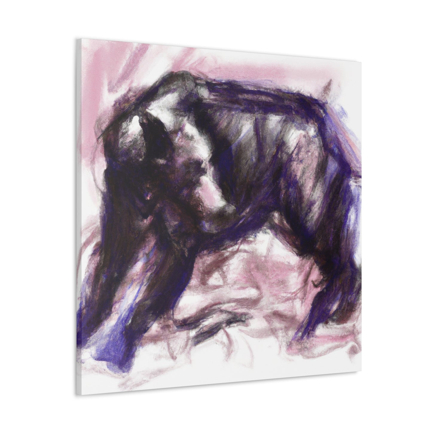 "Bear in Impressionism" - Canvas