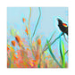 Red-Winged Blackbird Dance - Canvas