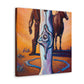 The Hitching Post Vignette - Canvas