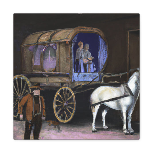 "Wagon of Splendor" - Canvas