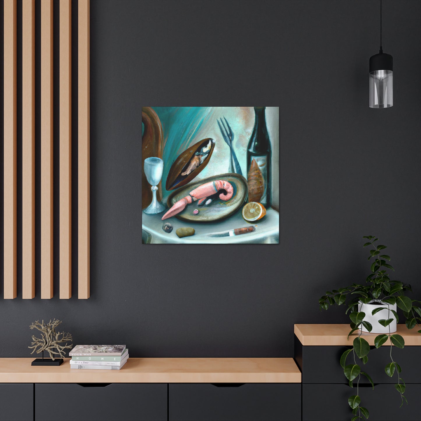 Seafood Surreal Dream - Canvas