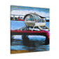 "Pontoon Boat Mirages" - Canvas