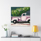 "Christmas Truck Revival Painting" - Canvas