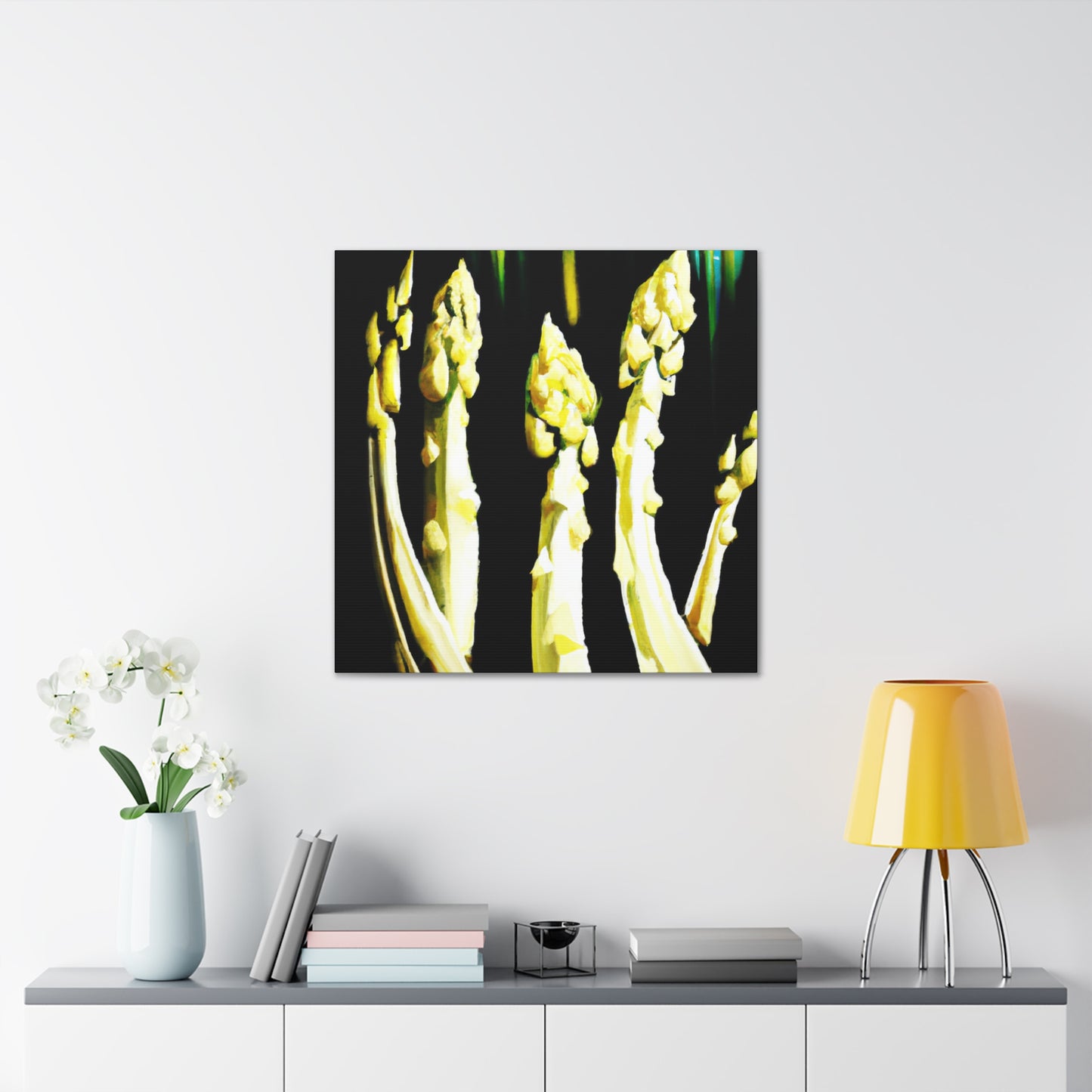 Asparagus in Neoclassicism - Canvas