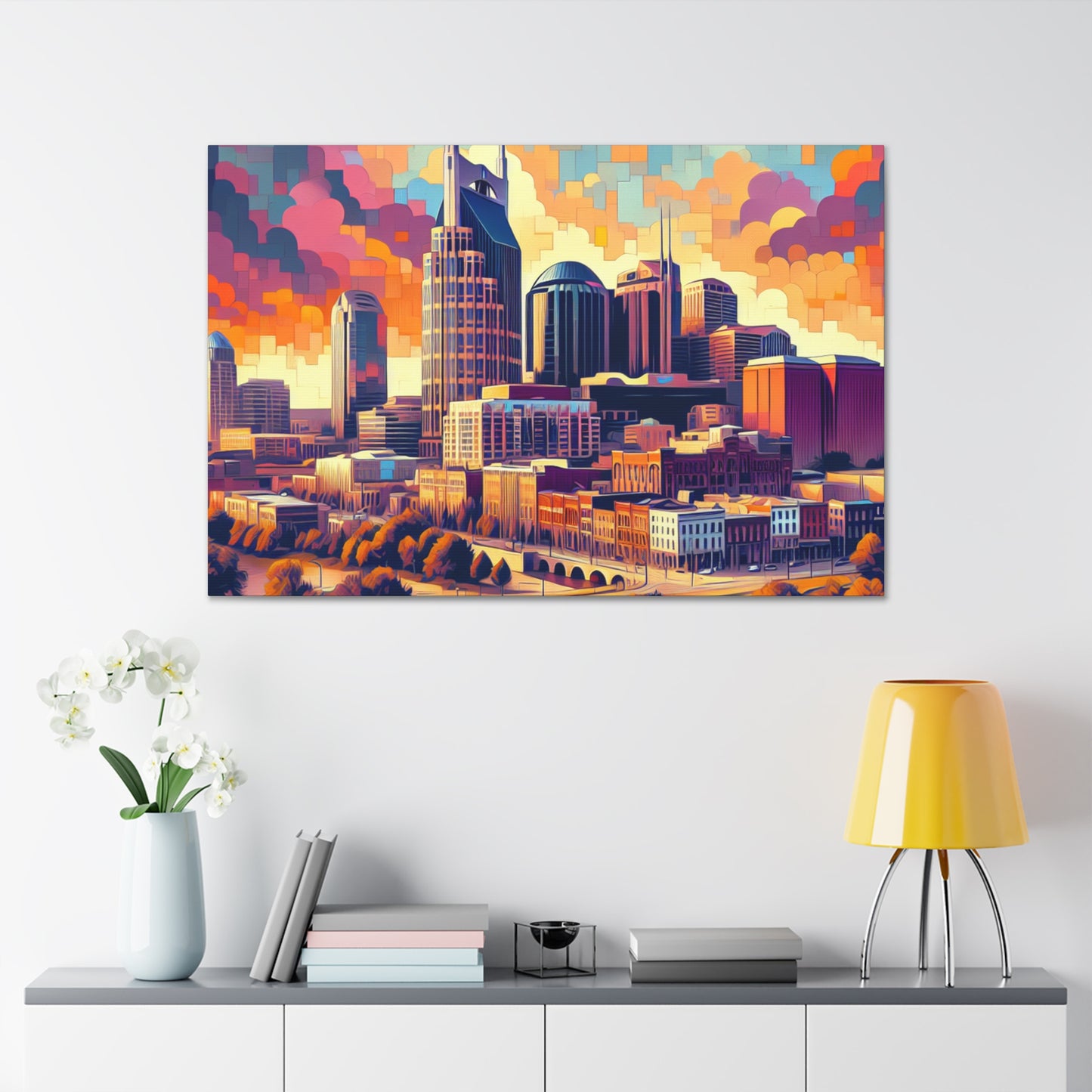 "Nashville Serene Vista" - Canvas