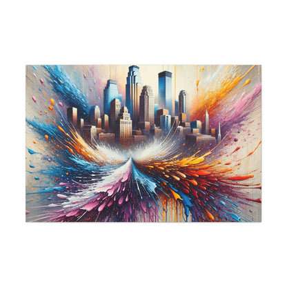 "Majestic Minneapolis Melody" - Canvas