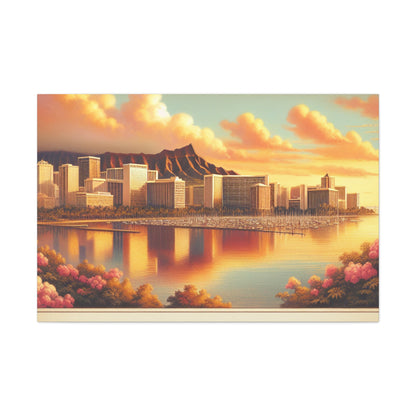 "Paradise Treasured Tranquility" - Canvas