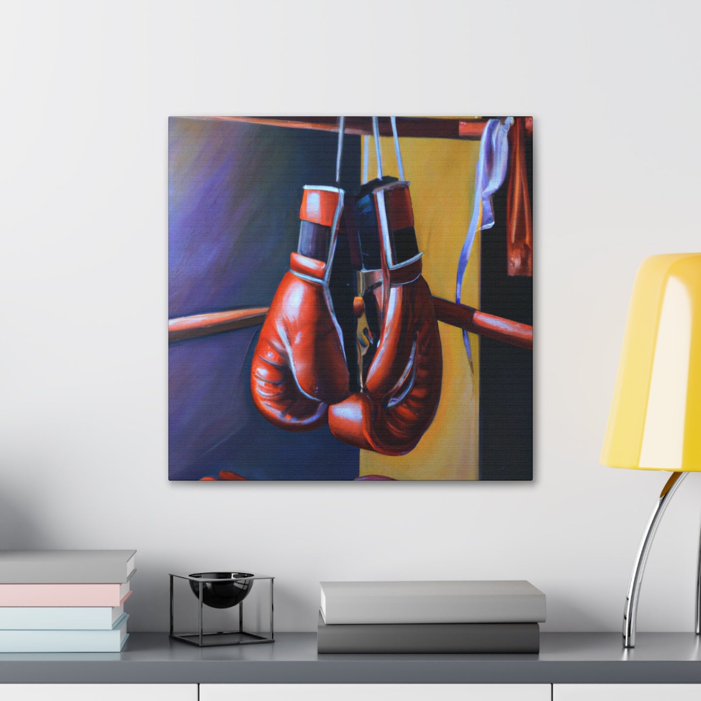 Boxing in Monochrome - Canvas