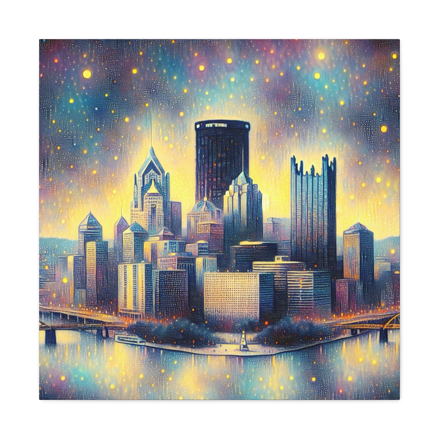 Steel City Splendor - Canvas