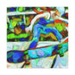 Skateboarding Impressionism - Canvas