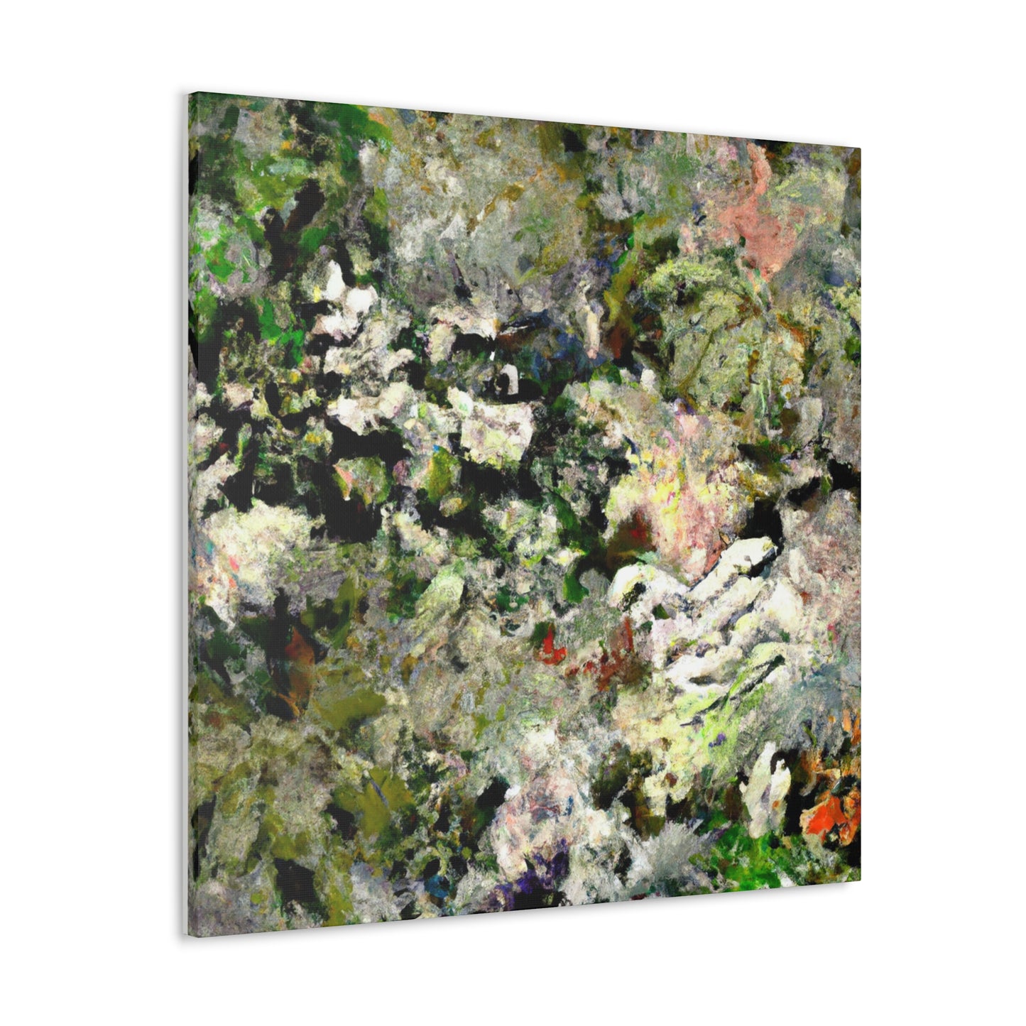 "Leaf in Impressionism" - Canvas