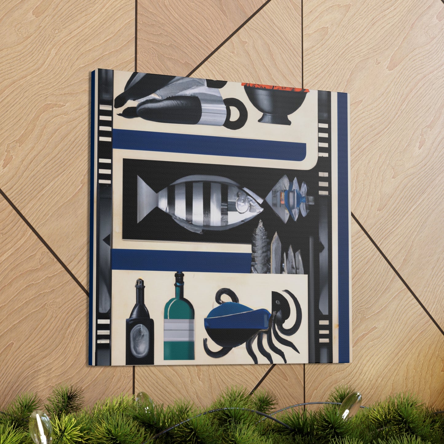 Seafood Glamour Spray - Canvas