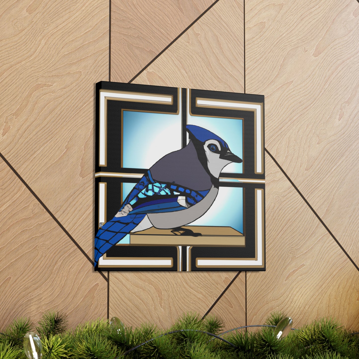 "Blue Jay Illumination" - Canvas