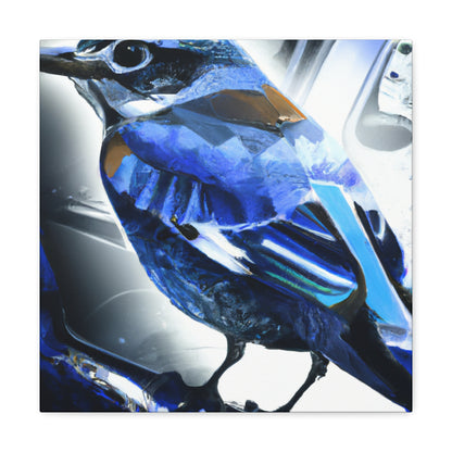 Bluebird Dreams Await - Canvas