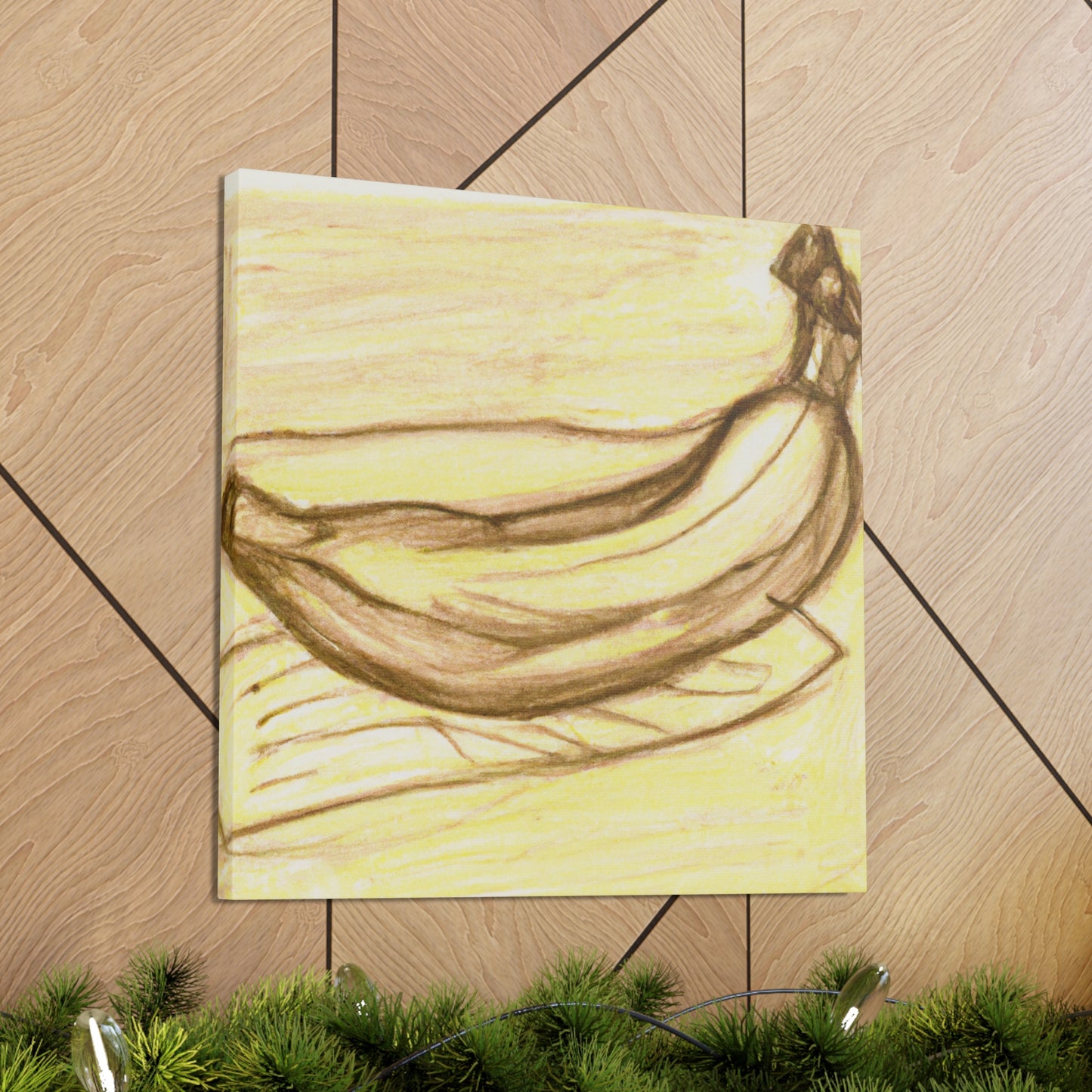 "Bananna Harvest Delight" - Canvas